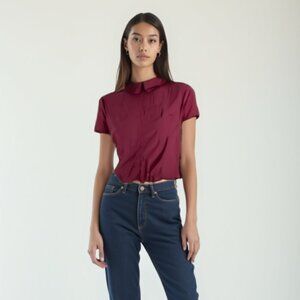 Sunday best Women's Burgundy Top XS